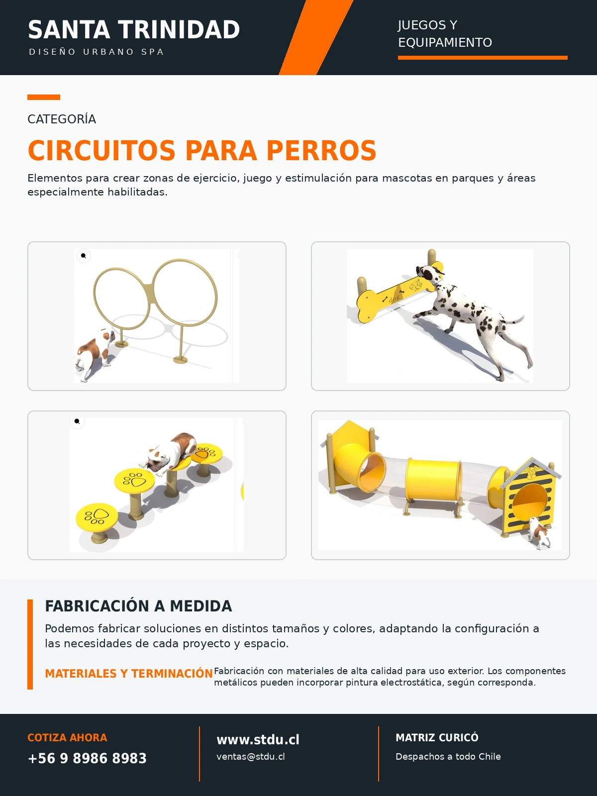 Circuitos para perros STDU