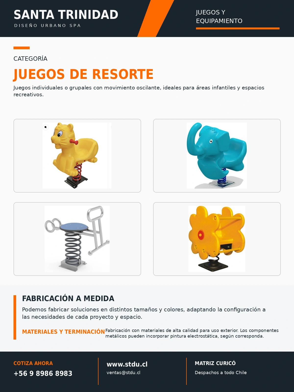 Juegos de resorte STDU