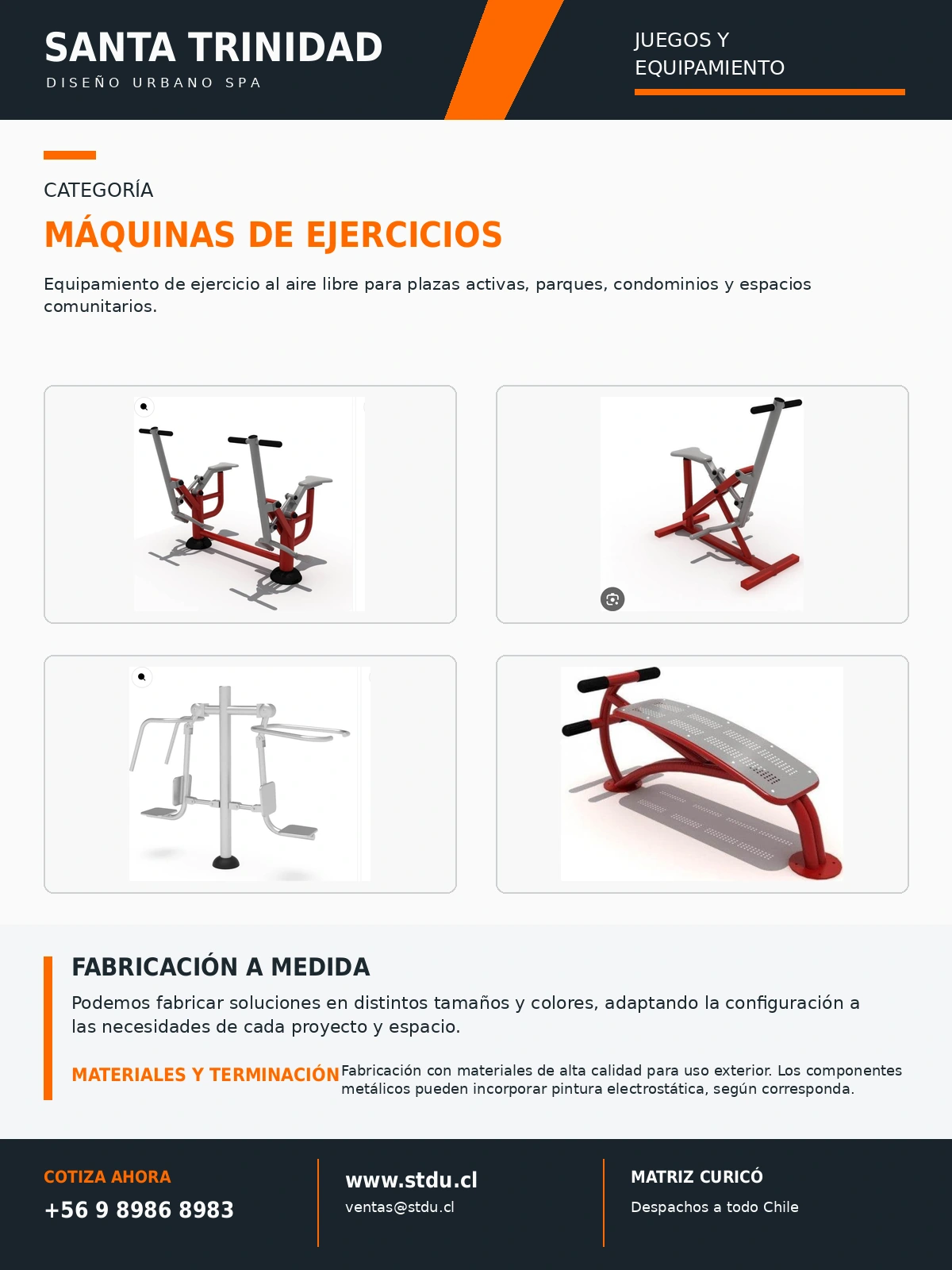 Máquinas de ejercicios STDU