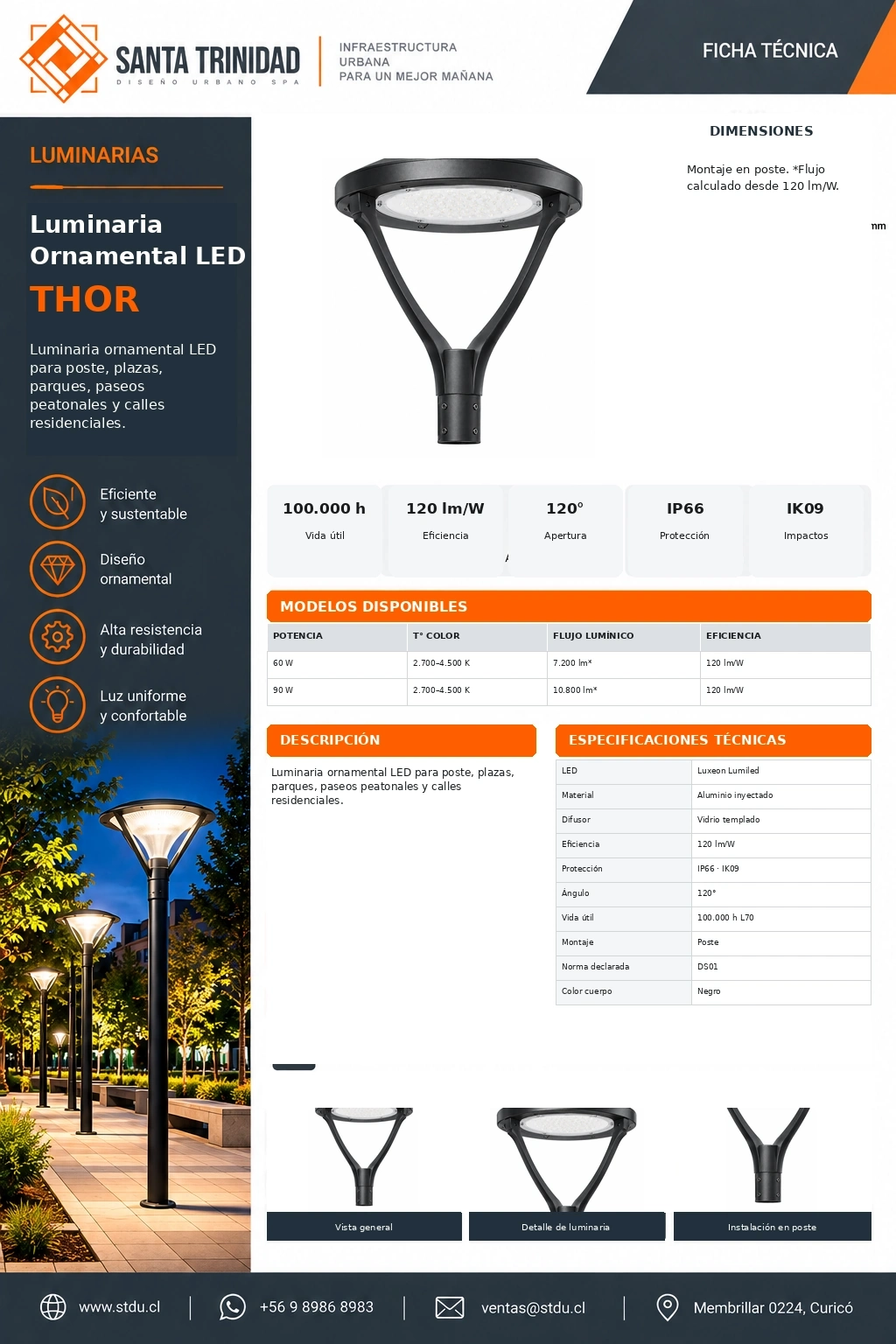 Luminaria THOR STDU