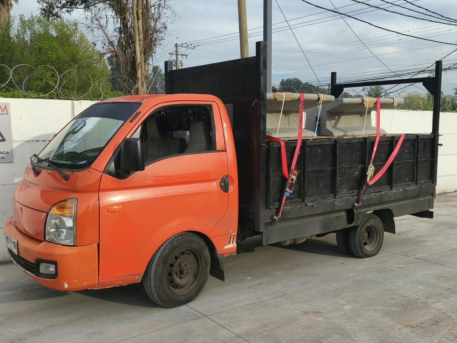 Rumbo a la obra a San Francisco de Mostazal